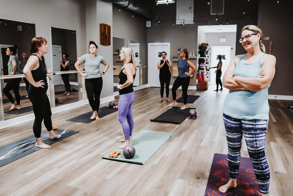 all levels yoga pilates and barre class Johns Island SC
