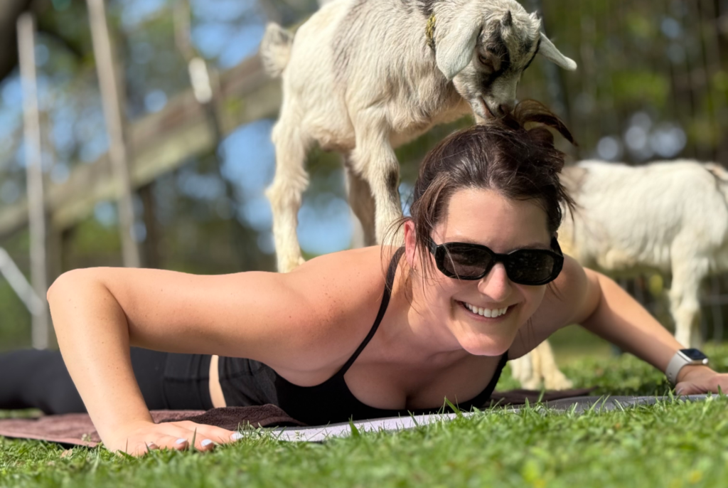 goat yoga class Johns Island SC